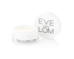 Eve Lom Kiss Mix. Oh, never mind the price. This is kind of pricey but just really worth it. This is one of our favorites in the industry of luxe lip balms. This is from a British facial expert and th Eye Lov Kiss Mix lip balm feels really wonderful on the lips as it leaves a really pale and beautiful tint.